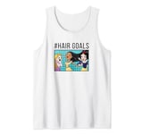 Disney Princess #Hair Goals Cartoon Poster Tank Top