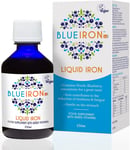 Blueiron Liquid Iron Supplement with Nordic Blueberries + Vitamin C, Vitamin... 