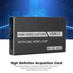 4K Game Video Card Acquisition High Definition USB3.0 1080P Grabber XD