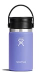 HYDRO FLASK - Travel Coffee Flask 354 ml (12 oz) - Vacuum Insulated Stainless Steel Travel Mug with Leak Proof Flex Sip Lid - BPA-Free - Wide Mouth - Lupine