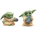 Star Wars The Bounty Collection Série 5 Grogu Lot de 2 Figurines d'entraînement à la Force Beskar pour Enfants à partir de 4 Ans