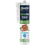 Mastic de Fixation BOSTIK Purefix Universel Tous Matériaux Sans Solvant Sans Phtalates - Intérieur Extérieur - cartouche 460 g