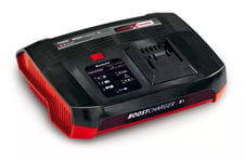 Einhell Pxc Boostcharger 8A Power X-Change Schnellladegerät 4512155, Batteriladdare, Lithium-Ion (Li-Ion), 8 At, 18 V, Einhell, Svart, Röd