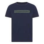 Superstainable Dark Lake Tee Men herr-T-shirt Marin M - Fri frakt