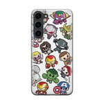 ERT GROUP Coque de téléphone Portable pour Samsung S23 Plus Original et sous Licence Officielle Marvel Motif Avengers 024 Parfaitement adapté à la Forme du téléphone Portable, Coque en TPU