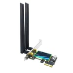 1200 Mbps Dual-band trådlöst WiFi-kort 802.11ac Bluetooth-kompatibelt 4.0 PCI-E WiFi-adapter 2.4G-/5G-För stationär dator Bärbar dator