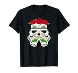 Star Wars Stormtrooper Roses Sugar Skull T-Shirt