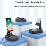 Multi Functional Phone Stand with Bluetooth Speaker Charger  Electronic Gifts