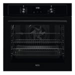 AEG 3000 Series Single Oven - Black