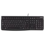 LOGITECH Clavier filaire K120 Business AZERTY Noir