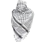 2 st Palestinasjal, Keffiyeh, Arafat Hatta, Bred Med Tossels, Shemagh Keffiyeh Arab Houndstooth100% Y2