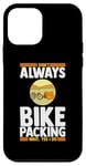 Coque pour iPhone 12 mini Bikepacking Bike Funny Riding Bikepack Touring