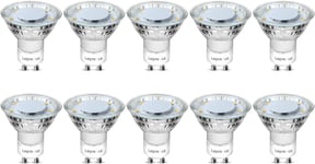 Lepro GU10 LED Bulbs, Cool White 5000K, 50W Halogen Spotlight Equivalent, 4W LED