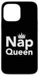 Coque pour iPhone 13 Pro Max Nap Queen, j'aime dormir et reposer mes yeux