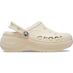 Crocs Baya Platform Lined Clog 41-42 EU Winter White