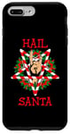 Coque pour iPhone 7 Plus/8 Plus Hail Santa Traineau de Noël Rock Heavy Metal Musique de Noël