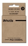 Actis Encre Kc-550bk (remplacement De Canon Pgi-550bk Standard 23 Ml