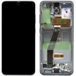 Ecran Samsung Galaxy S20 (Sm-G980) Noir Service Pack