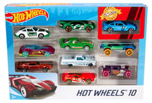 Hot Wheels -autot 10 kpl, yli 3-vuotiaille