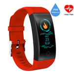 GKD Sport Smart Band Watch Ip68 Heart Rate Fitness Tracker Pedometer 0.96'' Screen Smart Fitness Bracelet Men Women for Android IOS,D