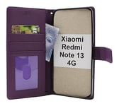 New Standcase Wallet Xiaomi Redmi Note 13 4G (Lila)