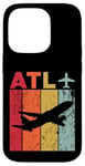 Coque pour iPhone 14 Pro ATL Aéroport Hartsfield Jackson d'Atlanta