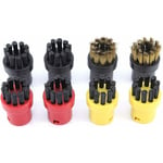 Lot de 8 brosses de nettoyage à la vapeur pour Karcher SC1 SC2 CTK10 SC3 SC4 SC5 SC7 Fei Yu