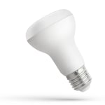 LED Réflecteur R63 8W= 60W E27 Mat Ampoule Économique Blanc Chaud 2700K 120°