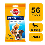 56 Pedigree Daily Dentastix Dental Dog Treats Small Dog Chews Teeth Cleaning