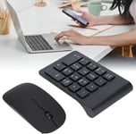 Pavé Numérique Clavier Souris Sans Fil Pavé Numérique Sensible À 1200 Dpi Combo Plug And Play Pour Le Voyage Pour Le Bureau À Domicile Combinaisons Clavier Et Souris[MOU141286]