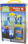 Miniland Miniland32353 poste de police Super Ensemble de blocs - version anglaise