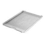 BURNHARD Plancha en acier inoxydable pour barbecue de camping à gaz Jones, inox 3 mm d'épaisseur, fonction poêle, plaque, compatible lave-vaisselle – 18,9 cm x 29,2 cm x 1,5 cm