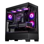 Phanteks XT View DRGB Mid-Tower Gaming PC Case - Black PH-XT523V1_DBK01