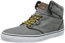 Vans Atwood Hi, Men's High-Top, Textile/Black/White, 11 UK