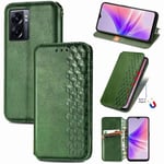 Oppo A77 5g/ A57 5g Lompakko Folio Case Pu Nahka Magneettisesti Suljettava Korttipaikat Jalustan kansi