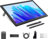 Kamvas Pro 19 4K UHD Tablette Graphique avec écran Tactile,Tablette de Dessin 18,4"" avec 1,07 Milliard de Couleurs, 96% Adobe RVB, Stylet PenTech 4.0,Ppression du Stylet 16384,Clavier Mini K20