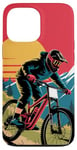 iPhone 13 Pro Max For Downhill Biking - Retro Mountain Bike Design Case