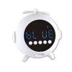 Radio-réveil design HP Bluetooth Blanc Heliclock