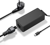 45W Usb Type-C Pd Laptop Chargeur Alimentation Pour Ordinateur Portable Lenovo Thinkpad X1 Carbon 5Th Gen 20Hq 20Hr Miix 720 720-12Ikb Yoga 720-13Ikb Ideapad S940 S330 Notebook Ac Adaptateur