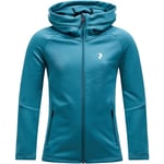 Peak Performance Jr Rider Zip Hood Hydro Fresh/Hydro Fres