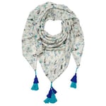 Echarpe Le Temps des Cerises  Foulard EMOTTA Blanc