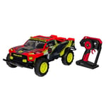 Nikko R/C Elite Trophy Truck X2 Voiture télécommandée Tout-Terrain, Moteur Puissant avec Batterie NiMH 9,6 V, jusqu'à 20 km/h, pour Enfants à partir de 8 Ans et Adultes, Environ 46 cm, Rouge