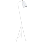 Lampadaires Tosel  lampadaire liseuse articulé métal blanc d'ivoire