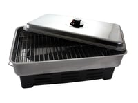 Stainless Steel Smoker Cooker with 2 Burners