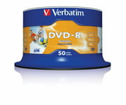 DVD-R 16x CB 4,7GB Verbatim Pr. 50 pieces