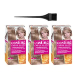L'Oreal Casting Creme Gloss Hair Color Ammonia Free All Colors 3 pcs
