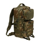 Brandit Us Cooper Patch Medium Backpack, Sac Unisex, Woodland, Taille Unique