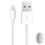 Cable USB iPhone 6 Plus Cable Long: 3m Blanc USB Sync Data & Charging Cable