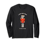 Funny Nutcracker MOUSE KING RAT KING Christmas Ballet Dancer Long Sleeve T-Shirt