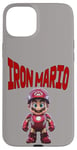 iPhone 15 Plus Iron Mario Cartoon Design Case